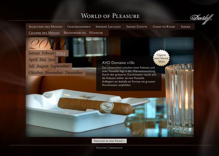 DAVIDOFF MICROSITE