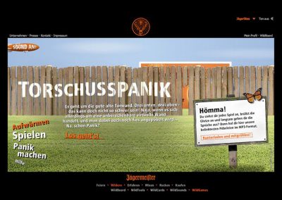 JÄGERMEISTER ONLINESPIEL