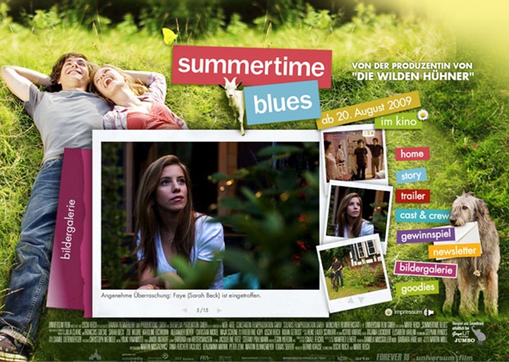 SUMMERTIME BLUES WEBSITE