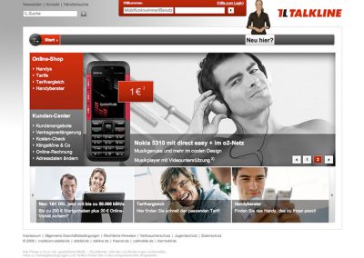 TALKLINE WEBSITE